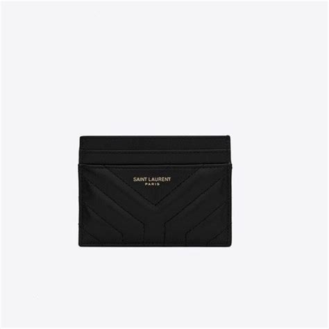 ysl joan card case|JOAN card case in quilted leather .